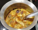 A picture of step 5 of South Indian lunch.