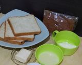 Foto langkah ke 1 dari resep Floss Roll Sandwich.