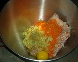 A picture of step 1 of Buffalo Chicken Burgers! !!!.