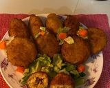 صورة لخطوة 2 من وصفة ‏كبة 🥔 البطاطس 🥔 والأرز🌾