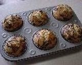 A picture of step 6 of Marbled Banana Muffins.