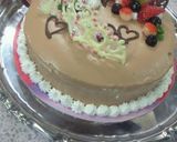 A picture of step 16 of Chocolate Mousse Cake For A Special Day.