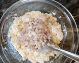 A picture of step 2 of Cottage Cheese Salad.