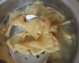 A picture of step 2 of Homemade Farfalle pasta.