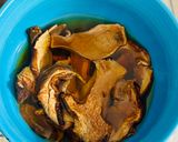 A picture of step 2 of Meatballs in Creamy Sauce with Porcini Mushrooms.