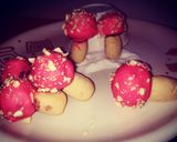 A picture of step 14 of Eggless Button Top 🍄 Mushroom Sugar Cookie.