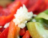 A picture of step 2 of Sig's Hungarian Pepper and Tofu Stew.
