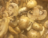 A picture of step 4 of Beef Stroganoff.