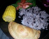A picture of step 7 of Baked chicken and Bacon empanadas.
