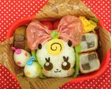 A picture of step 12 of Happiness Charge PreCure Ribbon Charaben.