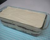 A picture of step 5 of Tiramisu with Yogurt Cream Cheese.