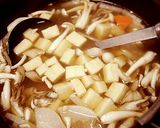 A picture of step 5 of Warming Soup for Soba.