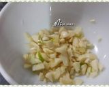 A picture of step 3 of Chicken fried rice with shami kabab.