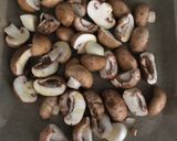 A picture of step 3 of Fennel and mushroom soup - vegan.