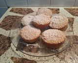 Foto del paso 5 de la receta: Muffins veganos de zapallo y zanahoria exprés