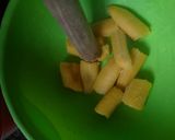 A picture of step 2 of Plantain Scotch egg.