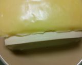 A picture of step 2 of Warm Tofu with Soy Milk and Melting Cheese.