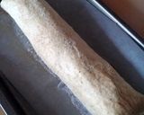 A picture of step 6 of Vickys Jam Roly Poly, GF DF EF SF NF.