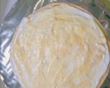 Foto langkah ke 6 dari resep Mille crepe cake taro cream durian.