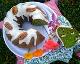 Foto del paso 5 de la receta: Budín de espinacas y nueces con glasé de limón💛