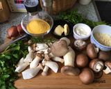 Pas rețetă Polentapizza al funghi 1 fotografie