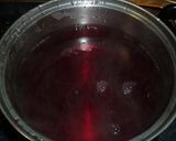 A picture of step 5 of Red Shiso Juice.