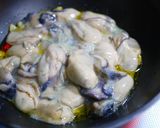 A picture of step 6 of Shiso-Scented Oysters Marinated in Oil.