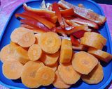 Foto del paso 1 de la receta: Bondiola Desmechada con Boniatos, Batata y Papines