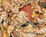 A picture of step 4 of Goes Great with Rice! Super Easy Spicy Beef Fry.