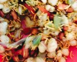 A picture of step 5 of Makhana foxnuts Bhel.