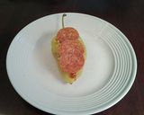 A picture of step 6 of Roasted Pizza Peppers.