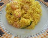 Foto del paso 9 de la receta: Arroz con gambas y calabacín