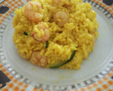 Foto del paso 9 de la receta: Arroz con gambas y calabacín