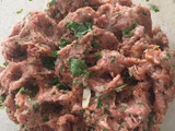 Kebab y baba ganoush