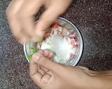 A picture of step 3 of Melon Papaya Smoothie.