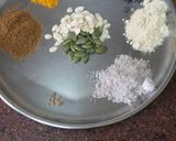 A picture of step 2 of Raw mango chunda.