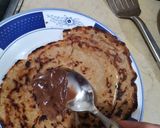 A picture of step 4 of Nutella Pancake.