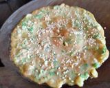 A picture of step 3 of Multigrain mix vegetable chila.