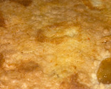 A picture of step 4 of Apple dump cake.