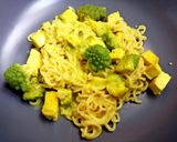 Karfiolos curry tofuval recept fázis 4 fotója