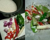 Foto langkah ke 1 dari resep NASI LIWET Sederhana dg SAMBEL TEMPE TERI & Tahu Goreng.