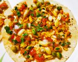 मसाला पापड (masala papad recipe in marathi) रेसिपी स्टेप 4 फोटो 