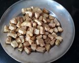A picture of step 1 of Masala Suran.