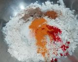 A picture of step 3 of Poha Corn Salted Cake.