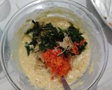 Foto langkah ke 3 dari resep Dadar Kentang Sayur.