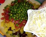 A picture of step 2 of Italian Red Bean Pasta Salad.