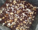 A picture of step 3 of Almond & Walnut Chocolate Bark.