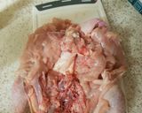 A picture of step 1 of My Roast Spatchcock Chicken with Pepper Sauce.❤.