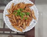 Hình bước làm 1 của món Mực kho chay