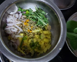 A picture of step 1 of Ajwaain Keiry Kanda Bhajji.